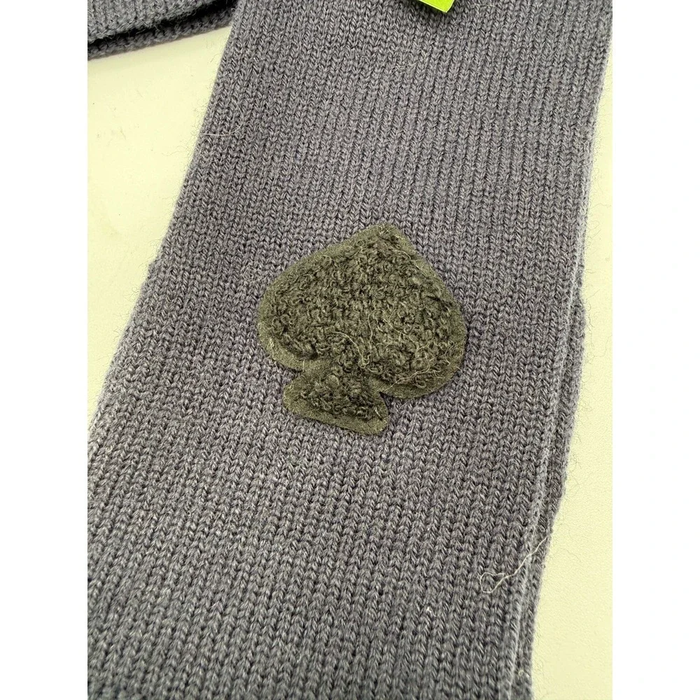 NWT Kate Spade New York Blue Fingerless Gloves/Arm Warmer & MATCHING BEANIE HAT!